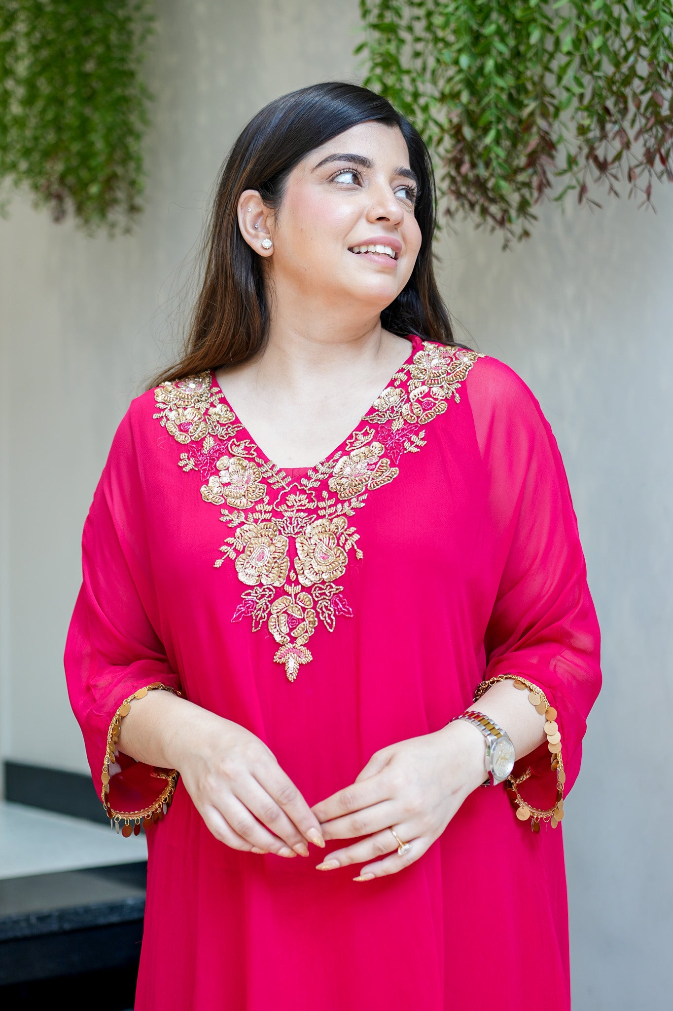 Zaira Embroidered Co ord Set