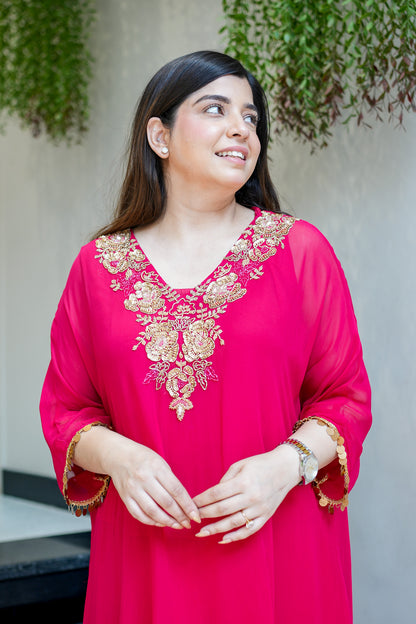 Zaira Embroidered Co ord Set