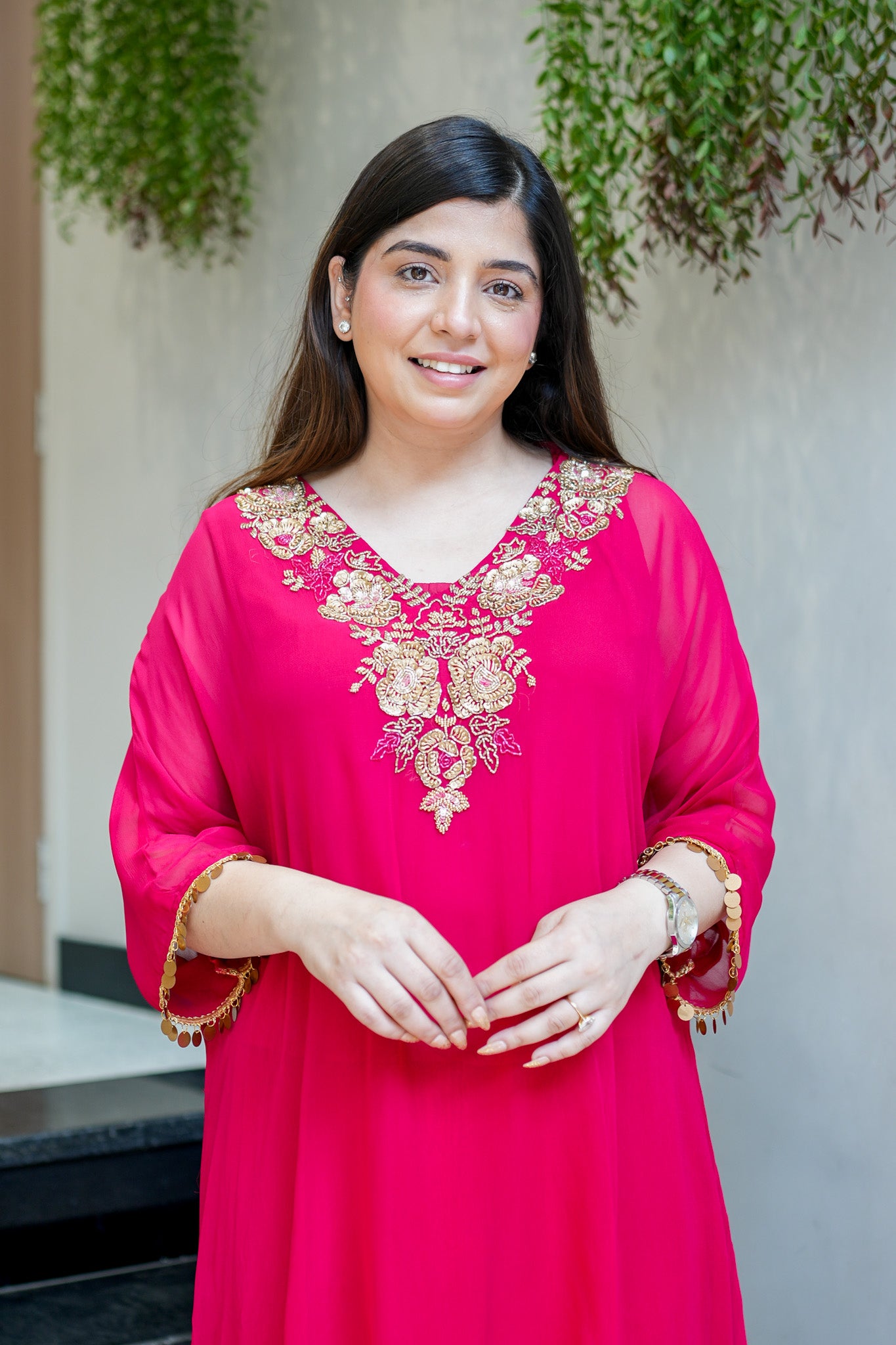 Zaira Embroidered Co ord Set