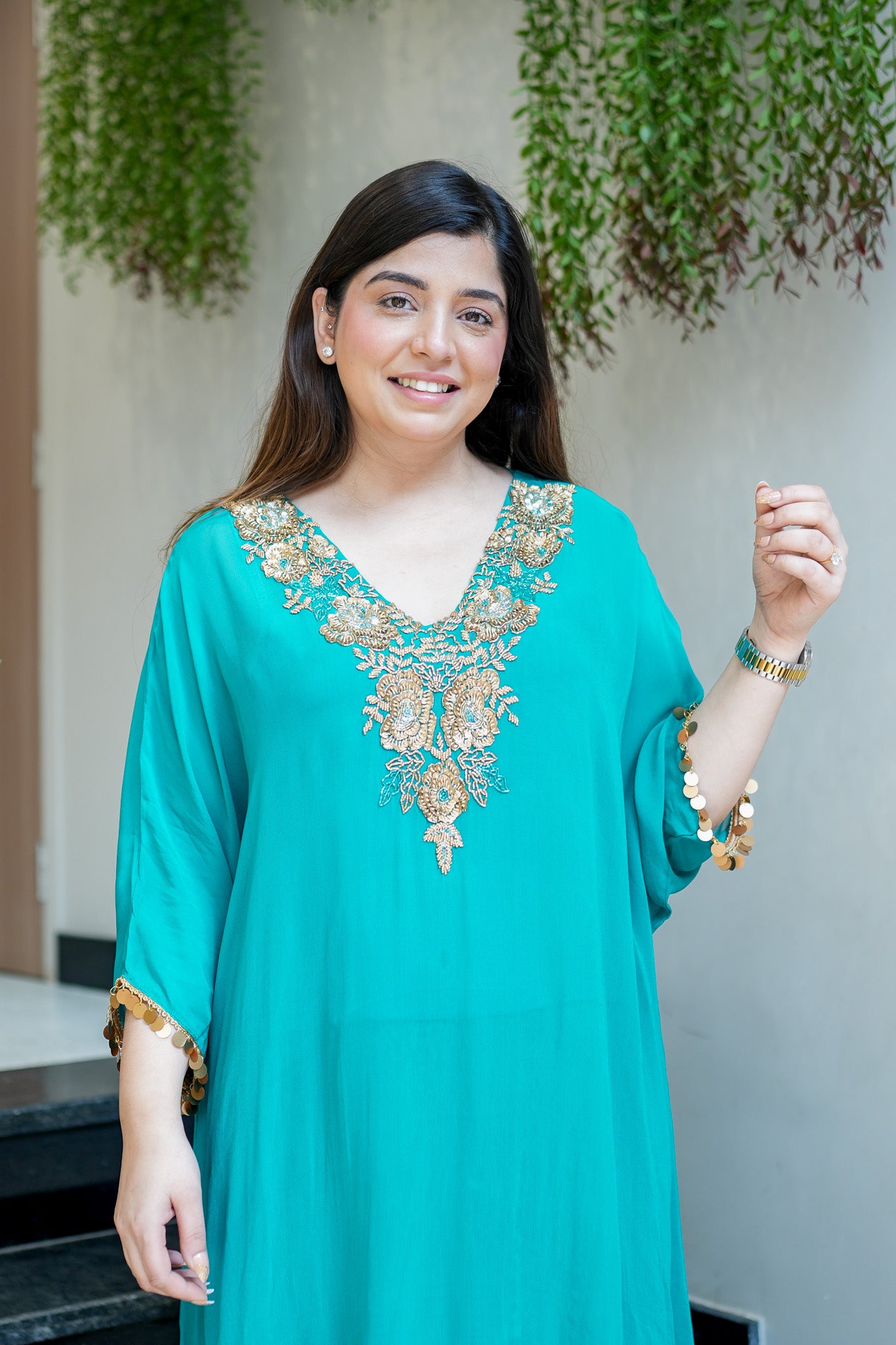 Zaira Embroidered Co ord Set