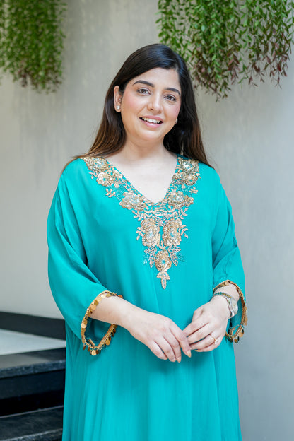 Zaira Embroidered Co ord Set