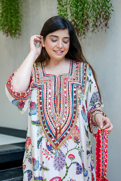 Kridha Embroidered Chogha Set