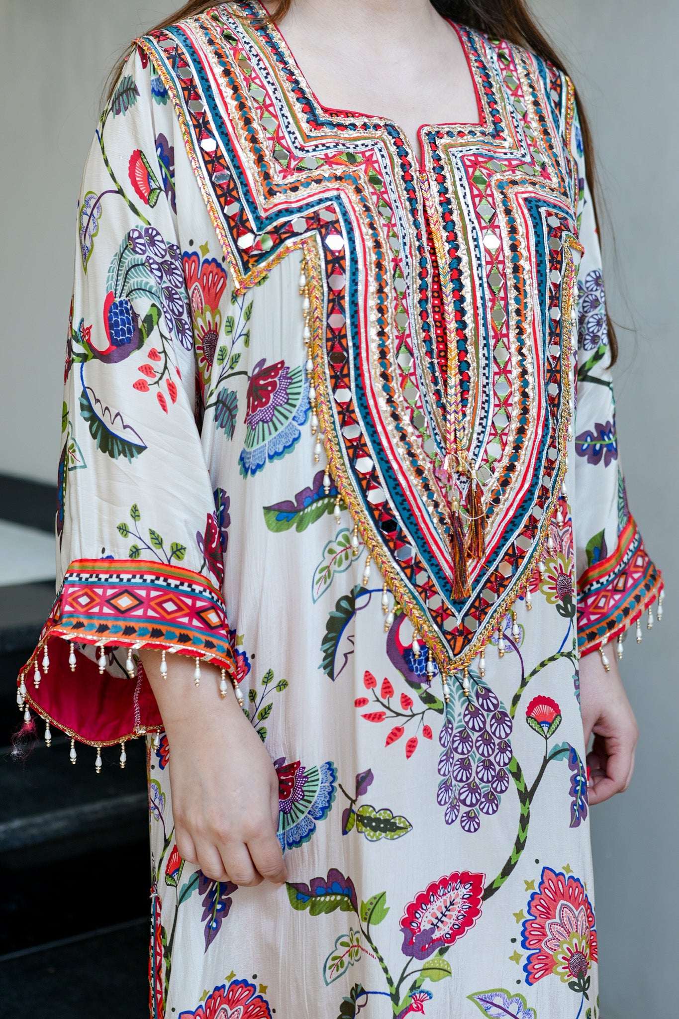 Kridha Embroidered Chogha Set