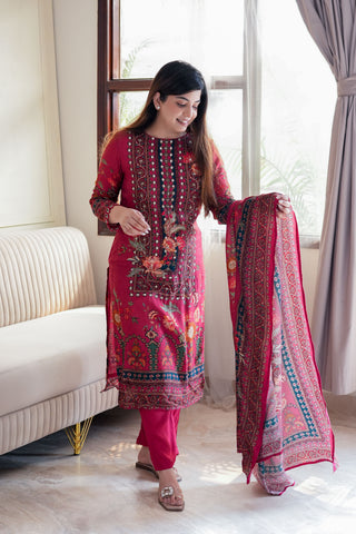 Reyat Floral Printed Suit Set