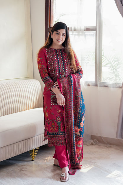 Reyat Floral Printed Suit Set