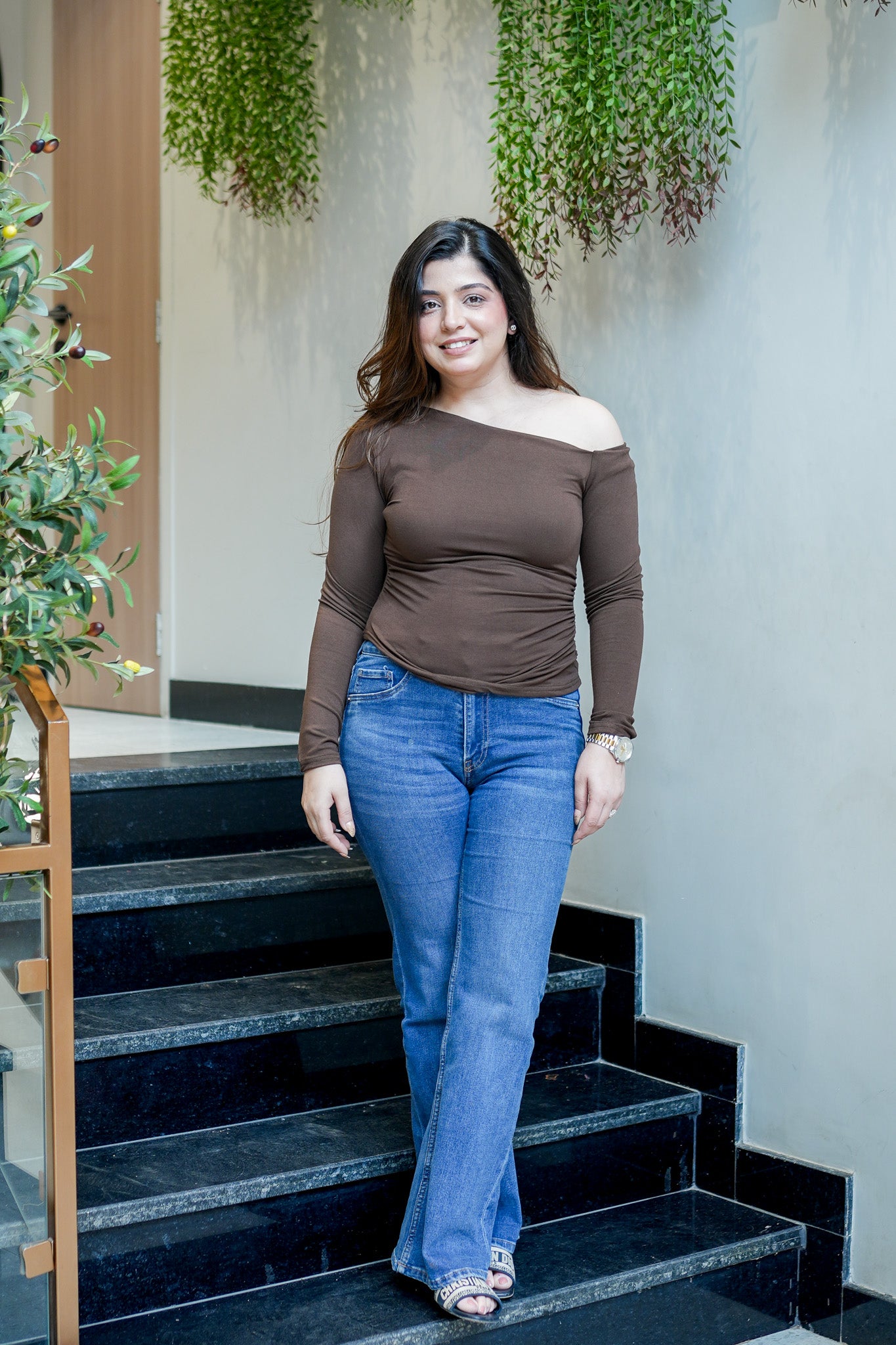 Berly One Shoulder Top