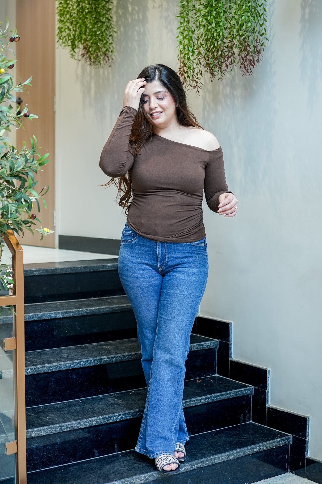 Berly One Shoulder Top