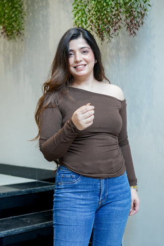 Berly One Shoulder Top