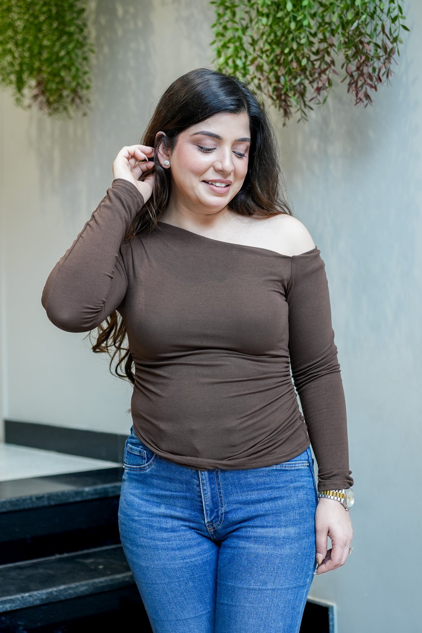 Berly One Shoulder Top