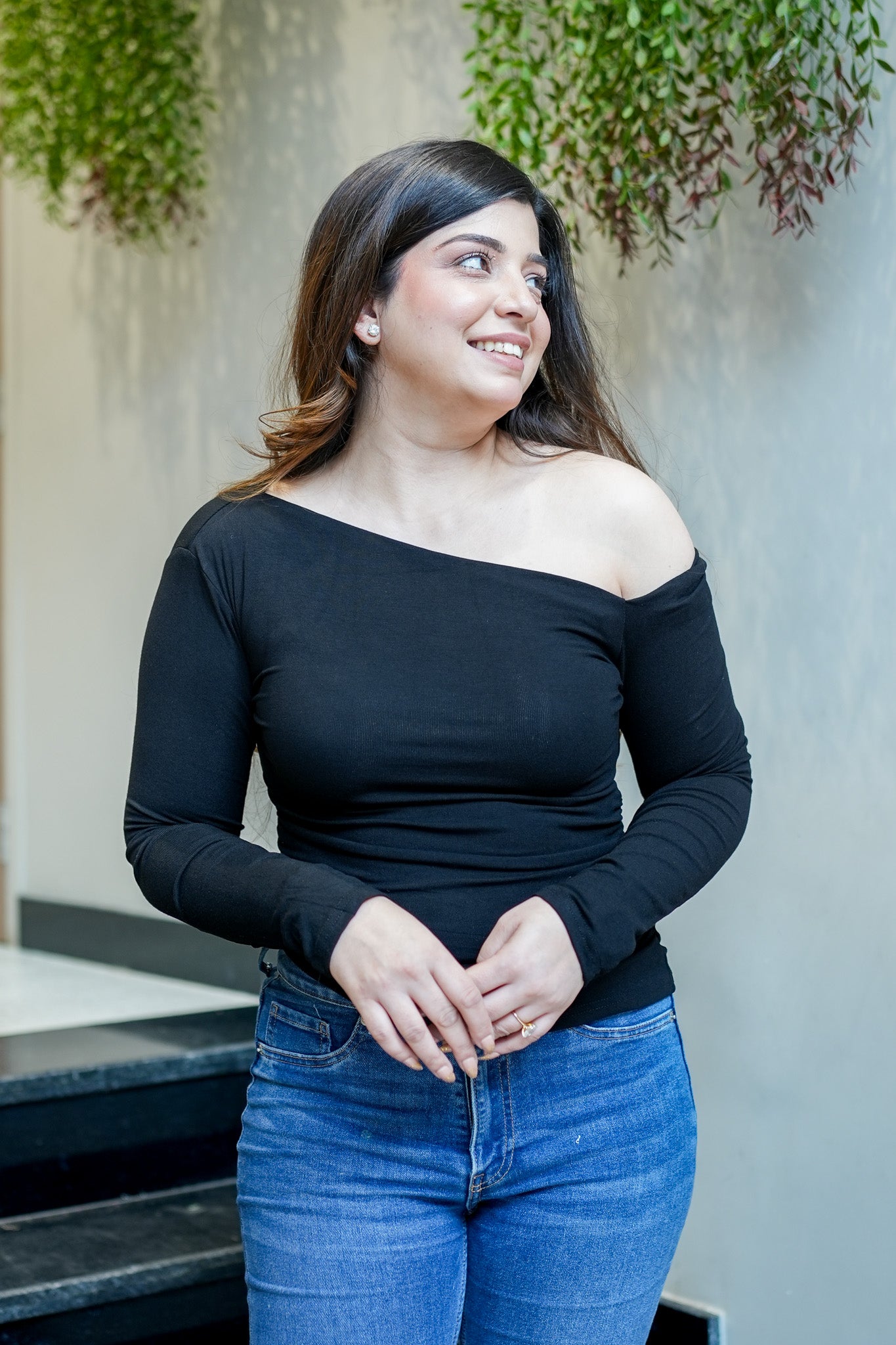 Berly One Shoulder Top