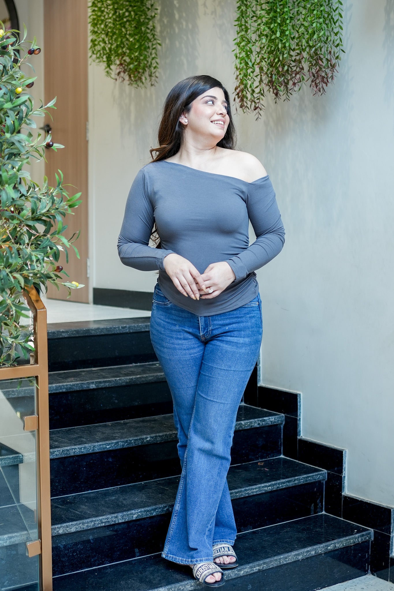 Berly One Shoulder Top