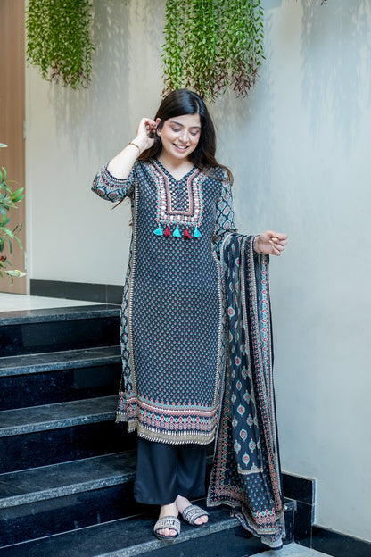 Leena Printed Suit Set