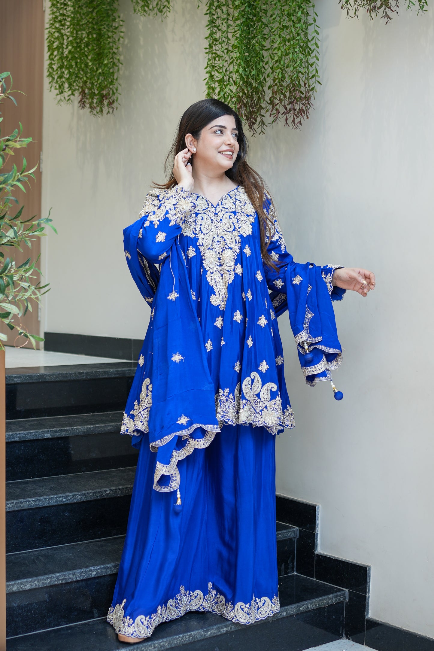 Riyasa Hand Embroidered Suit Set