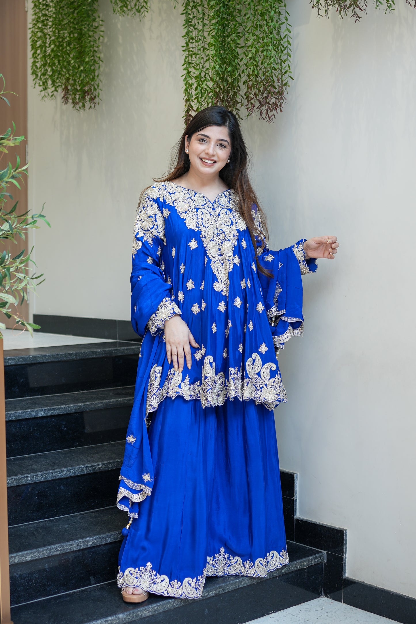 Riyasa Hand Embroidered Suit Set