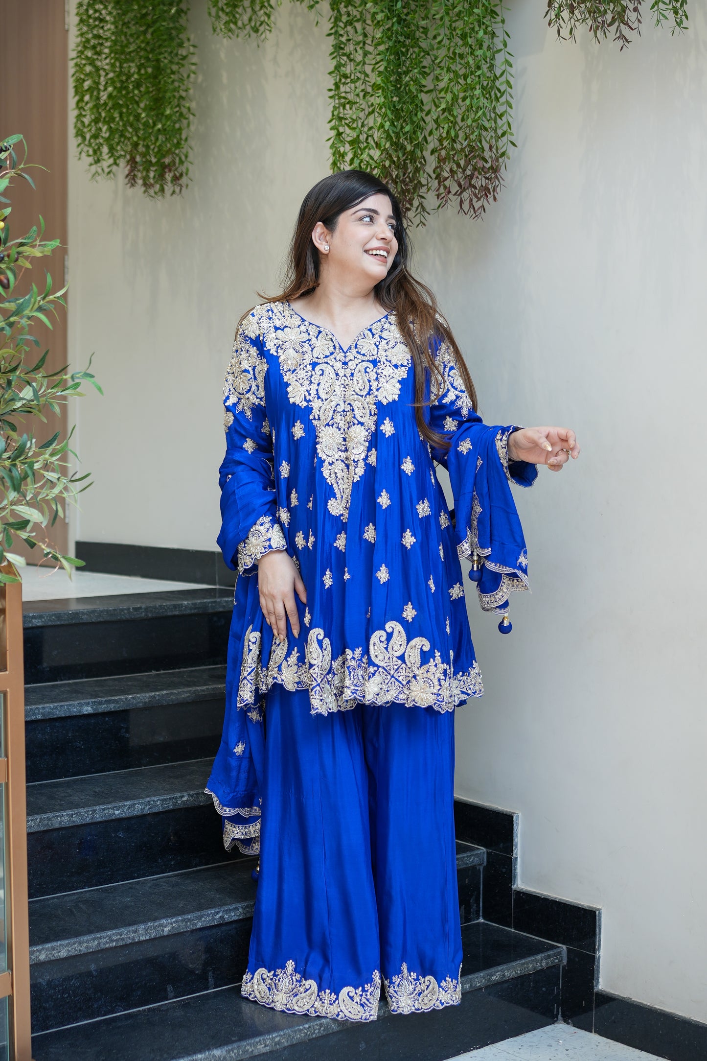 Riyasa Hand Embroidered Suit Set