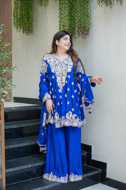 Riyasa Hand Embroidered Suit Set