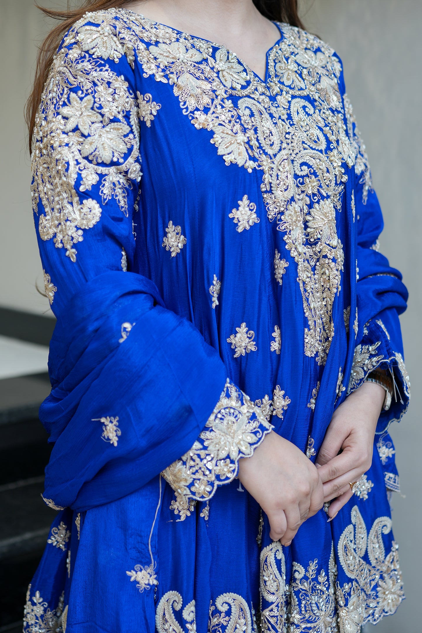 Riyasa Hand Embroidered Suit Set