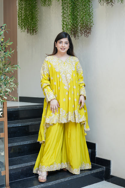 Riyasa Hand Embroidered Suit Set