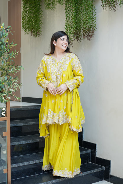 Riyasa Hand Embroidered Suit Set