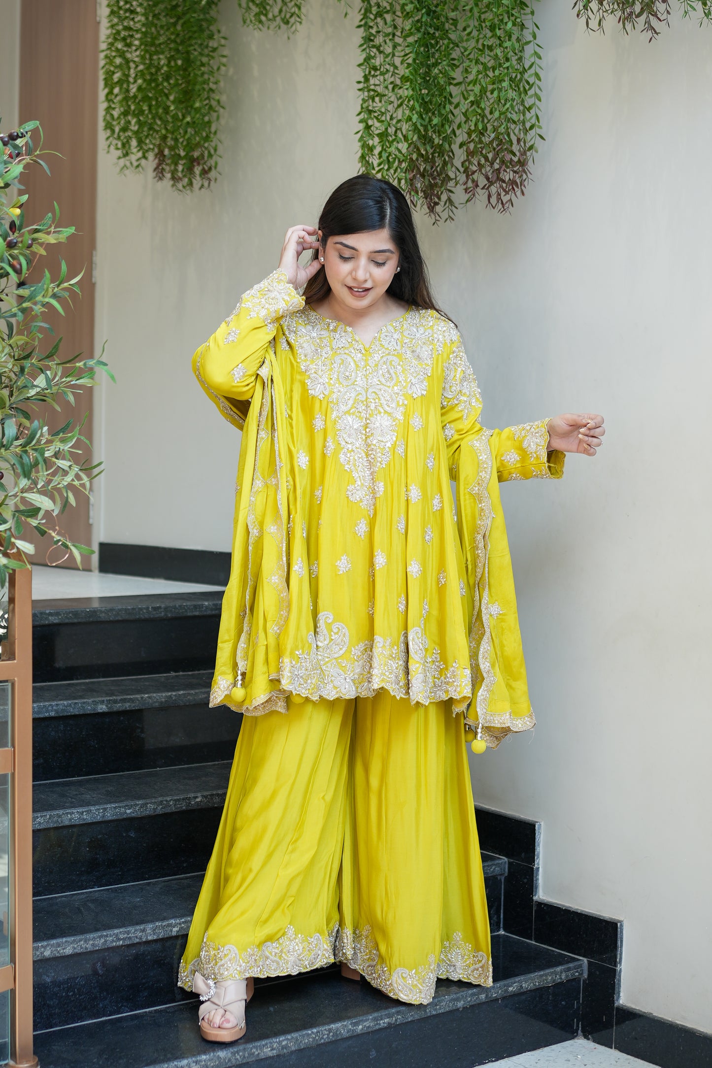 Riyasa Hand Embroidered Suit Set