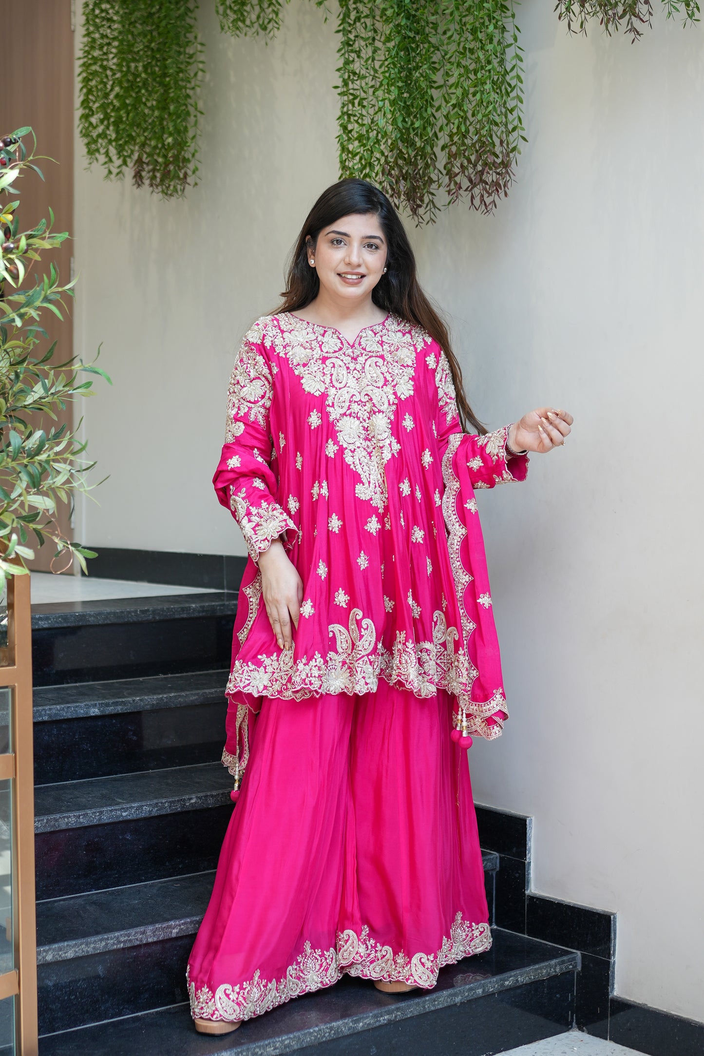 Riyasa Hand Embroidered Suit Set