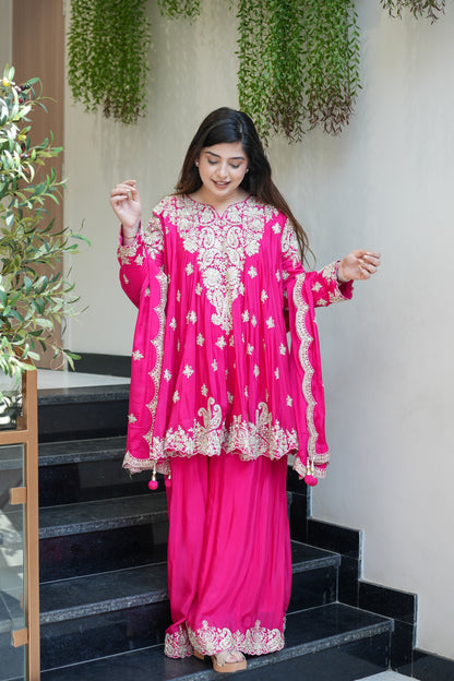 Riyasa Hand Embroidered Suit Set