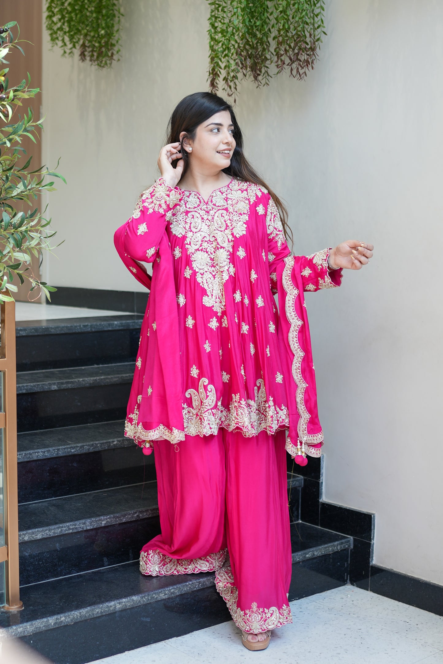 Riyasa Hand Embroidered Suit Set
