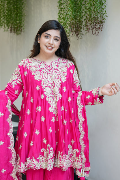 Riyasa Hand Embroidered Suit Set