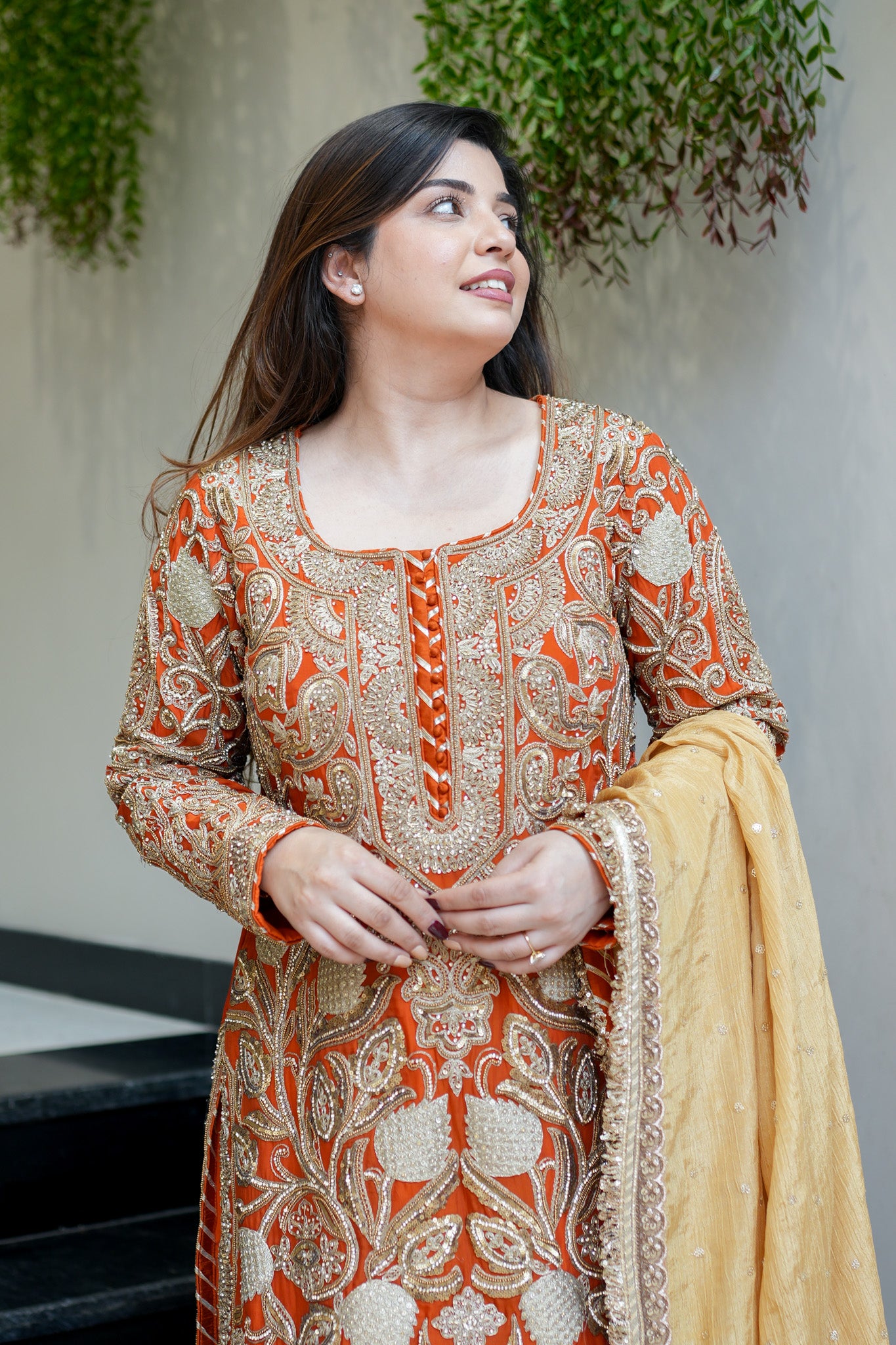 Yuvisha Hand Embroidered Suit Set