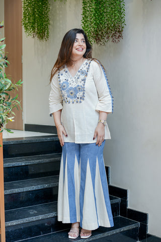 Lehri Embroidered Co ord Set