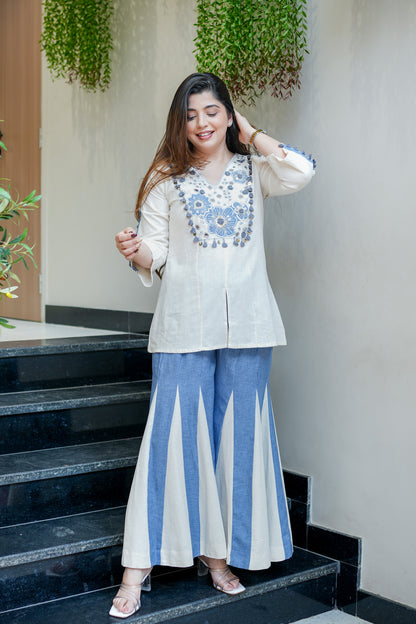 Lehri Embroidered Co ord Set