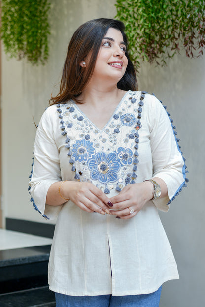 Lehri Embroidered Co ord Set