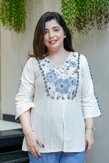 Lehri Embroidered Co ord Set