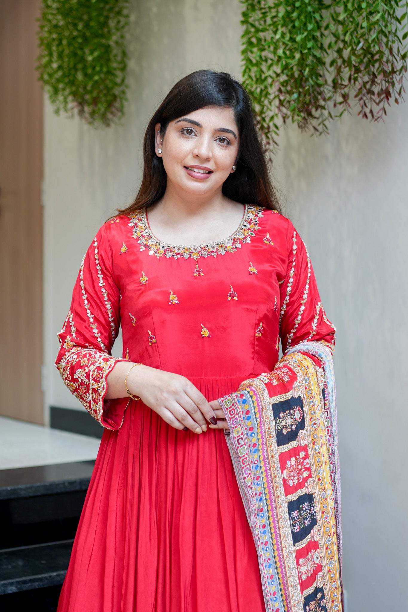 Nira Embroidered Anarkali
