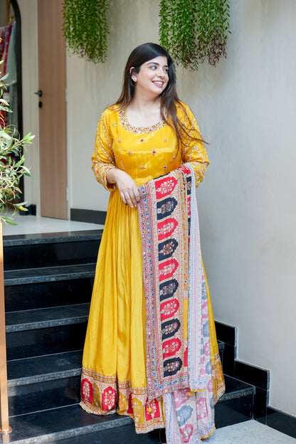 Nira Embroidered Anarkali