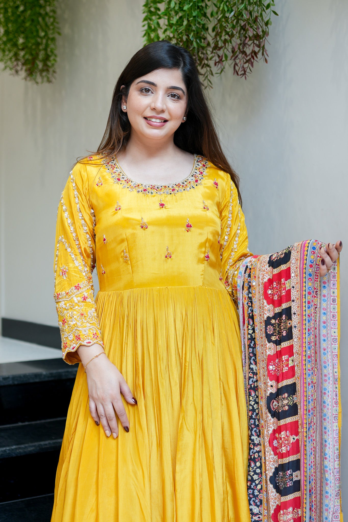 Nira Embroidered Anarkali