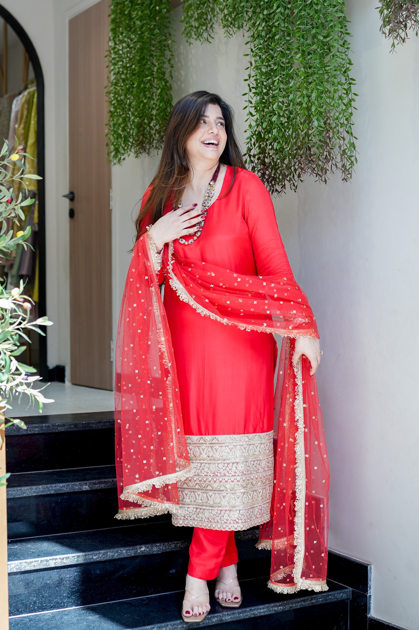 Lavira Embroidered Suit Set