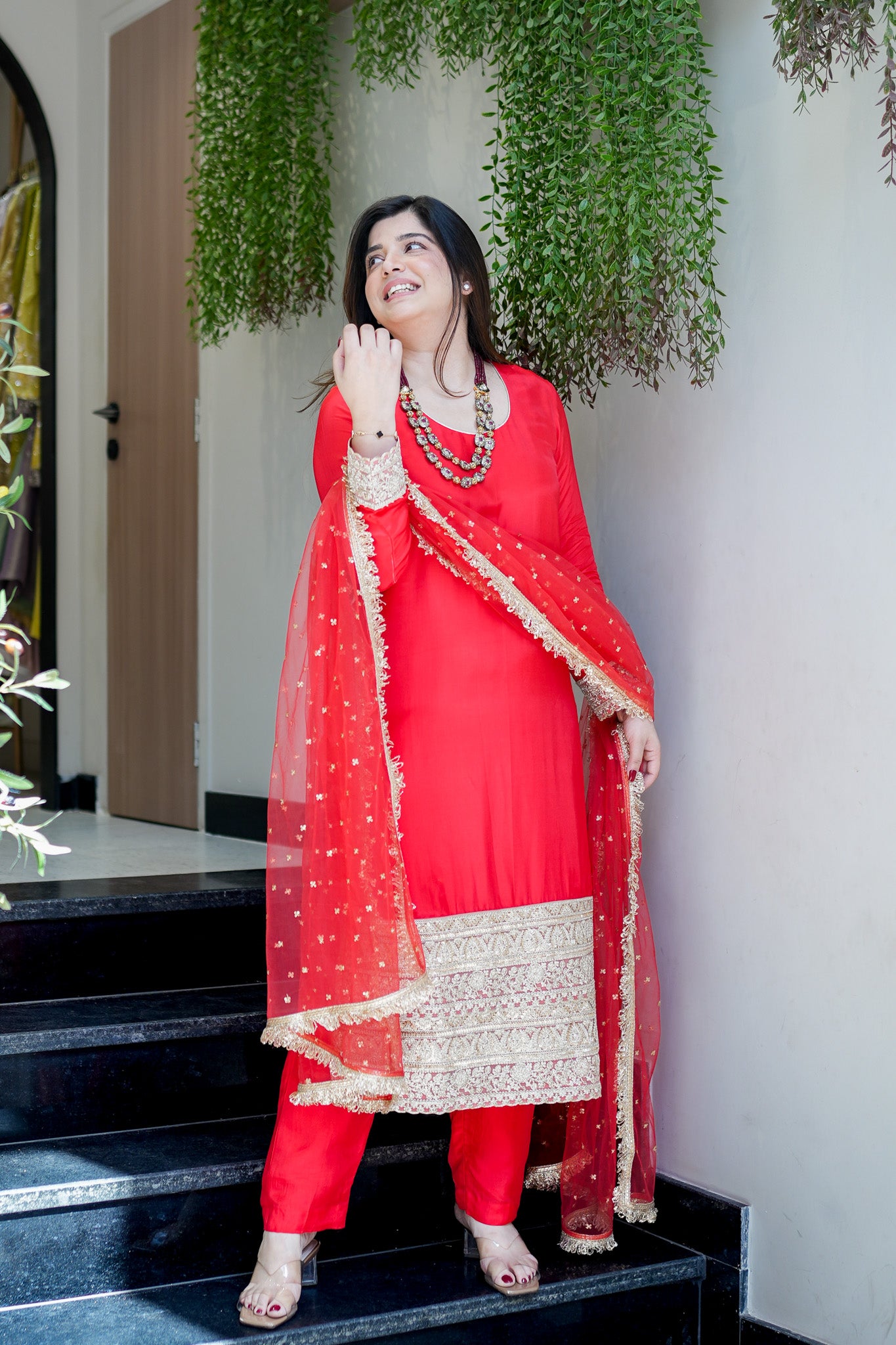 Lavira Embroidered Suit Set
