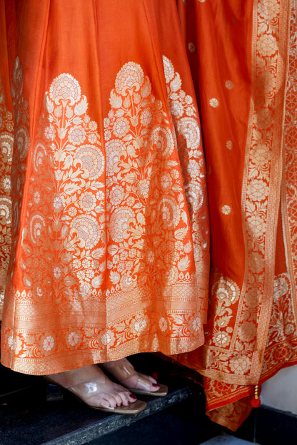 Arnika Embroidered Anarkali Suit Set