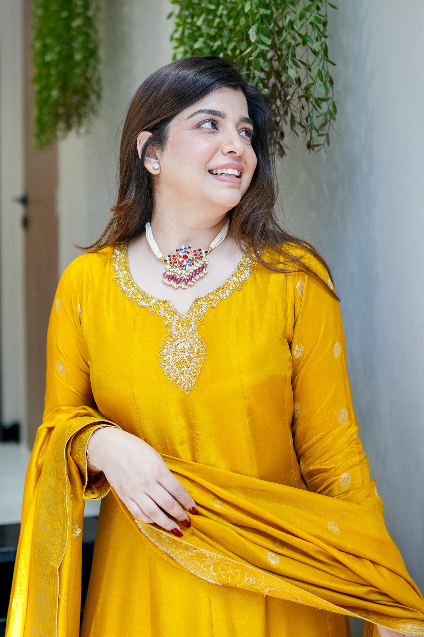Arnika Embroidered Anarkali Suit Set