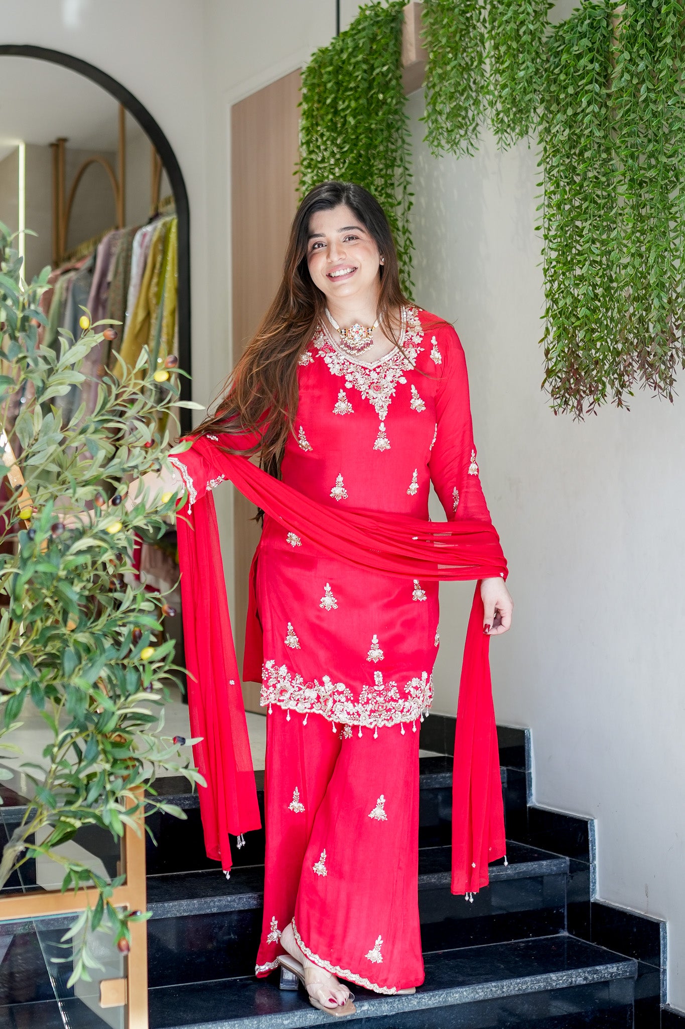 Ismira Hand Embroidered Suit Set