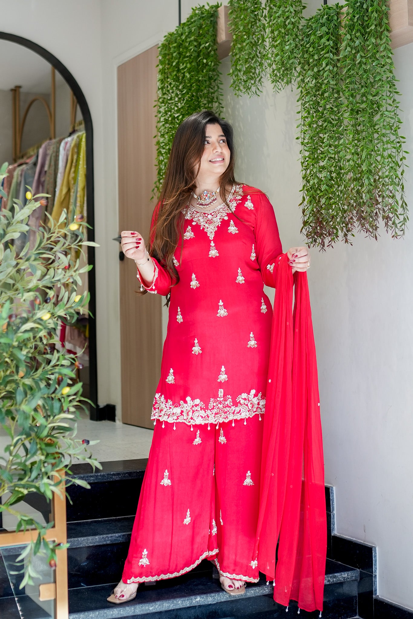 Ismira Hand Embroidered Suit Set