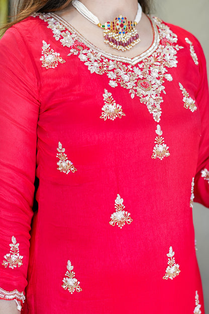 Ismira Hand Embroidered Suit Set