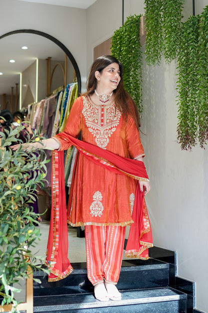 Tavisha Embroidered Suit Set