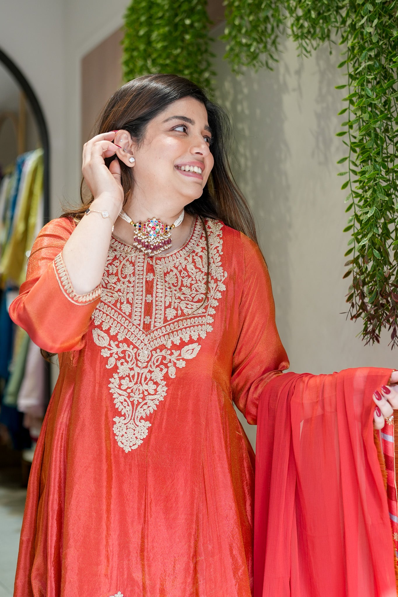 Tavisha Embroidered Suit Set