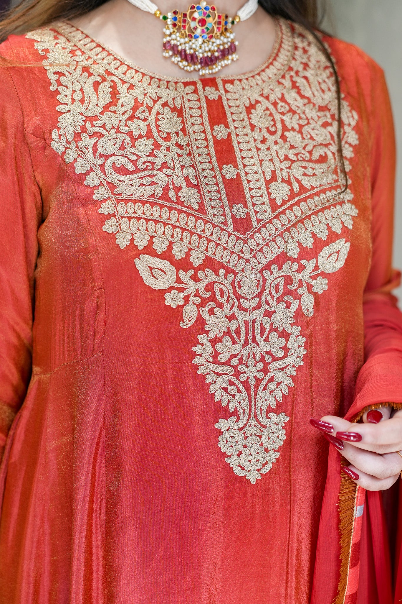 Tavisha Embroidered Suit Set