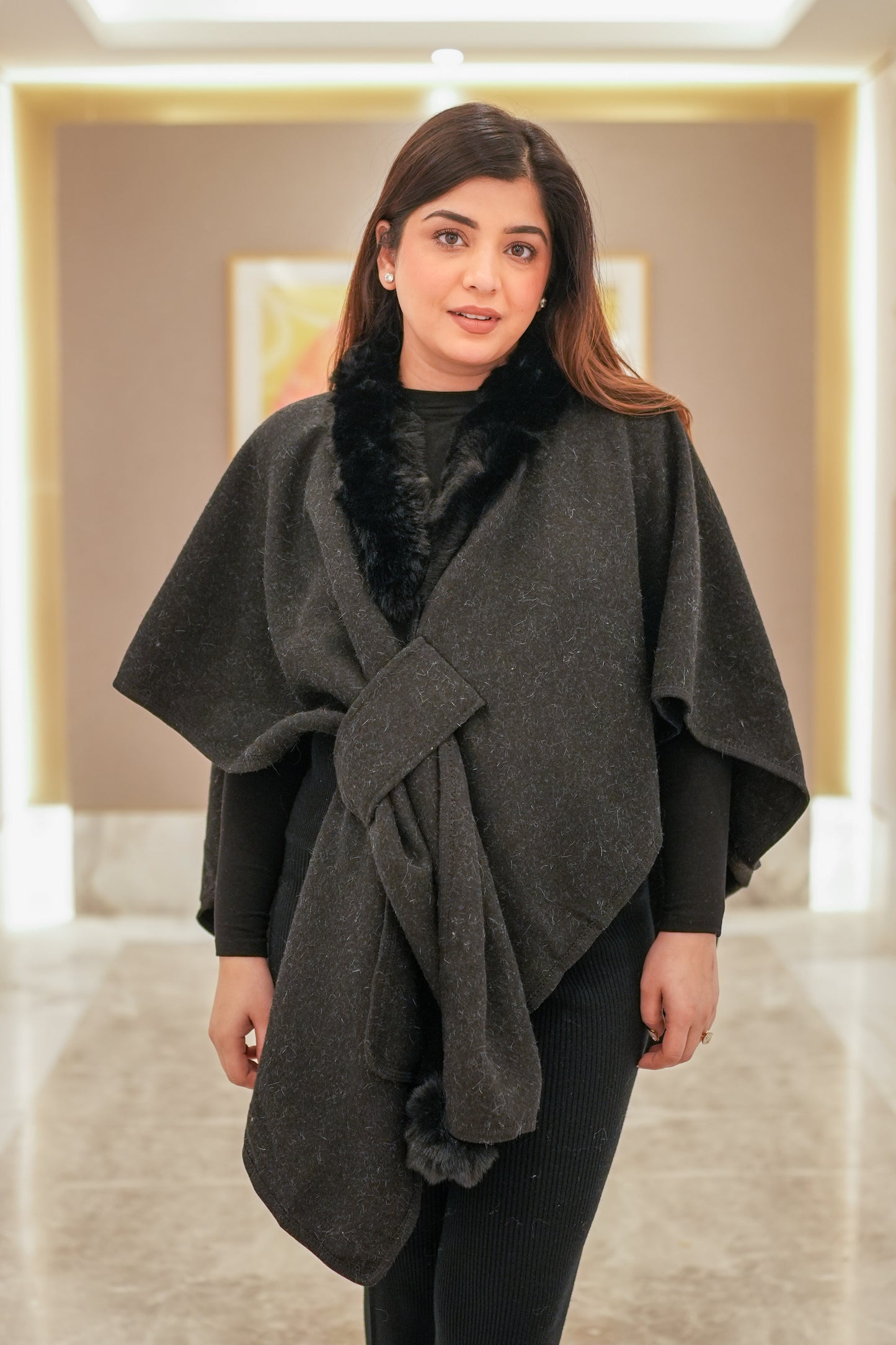 Kim Woollen Cape