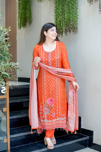 Iraaya Floral Printed Suit Set