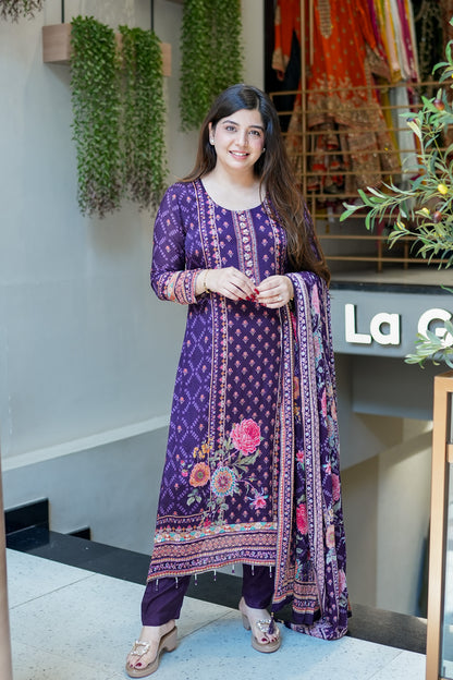 Iraaya Floral Printed Suit Set