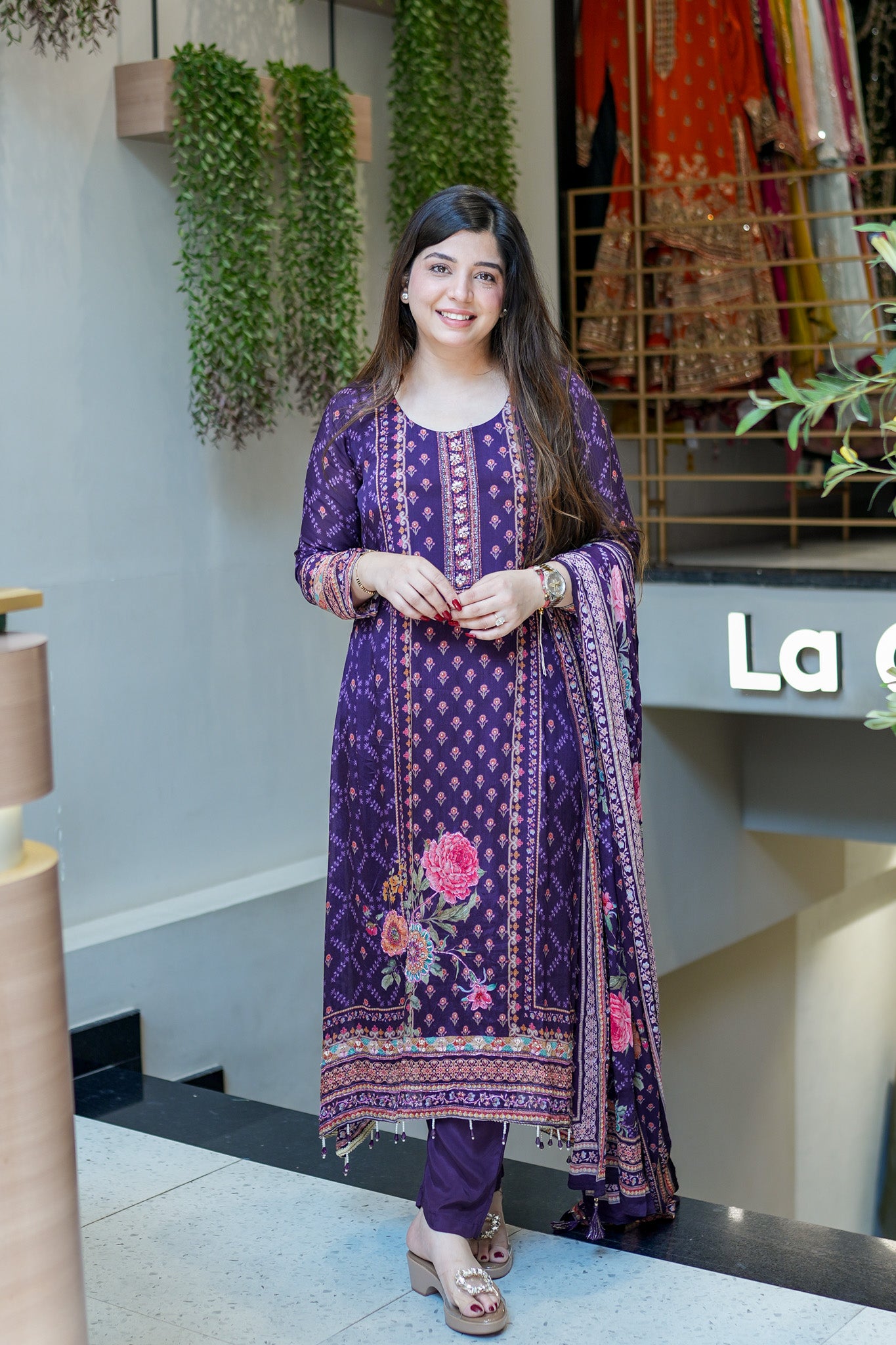 Iraaya Floral Printed Suit Set